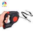 New design automatic retractable dog leash with flashlight